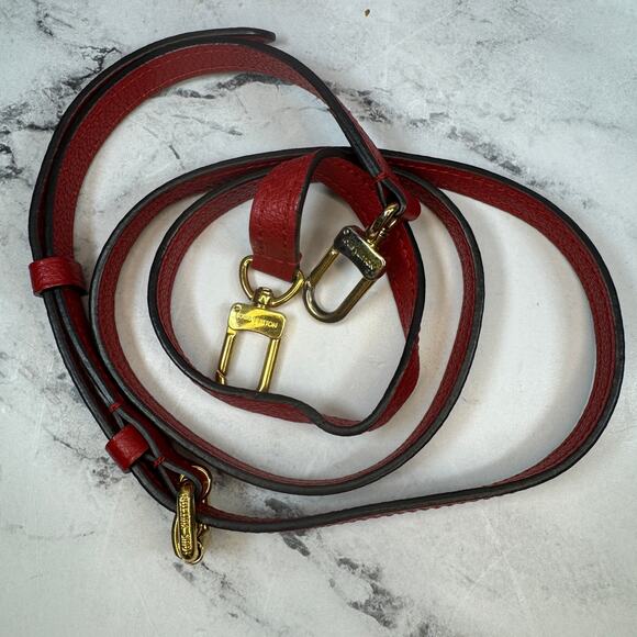 Louis Vuitton Empreinte Speedy 20 Cherry Red NM Bandouliere leather mini LV bag - Picture 12 of 15